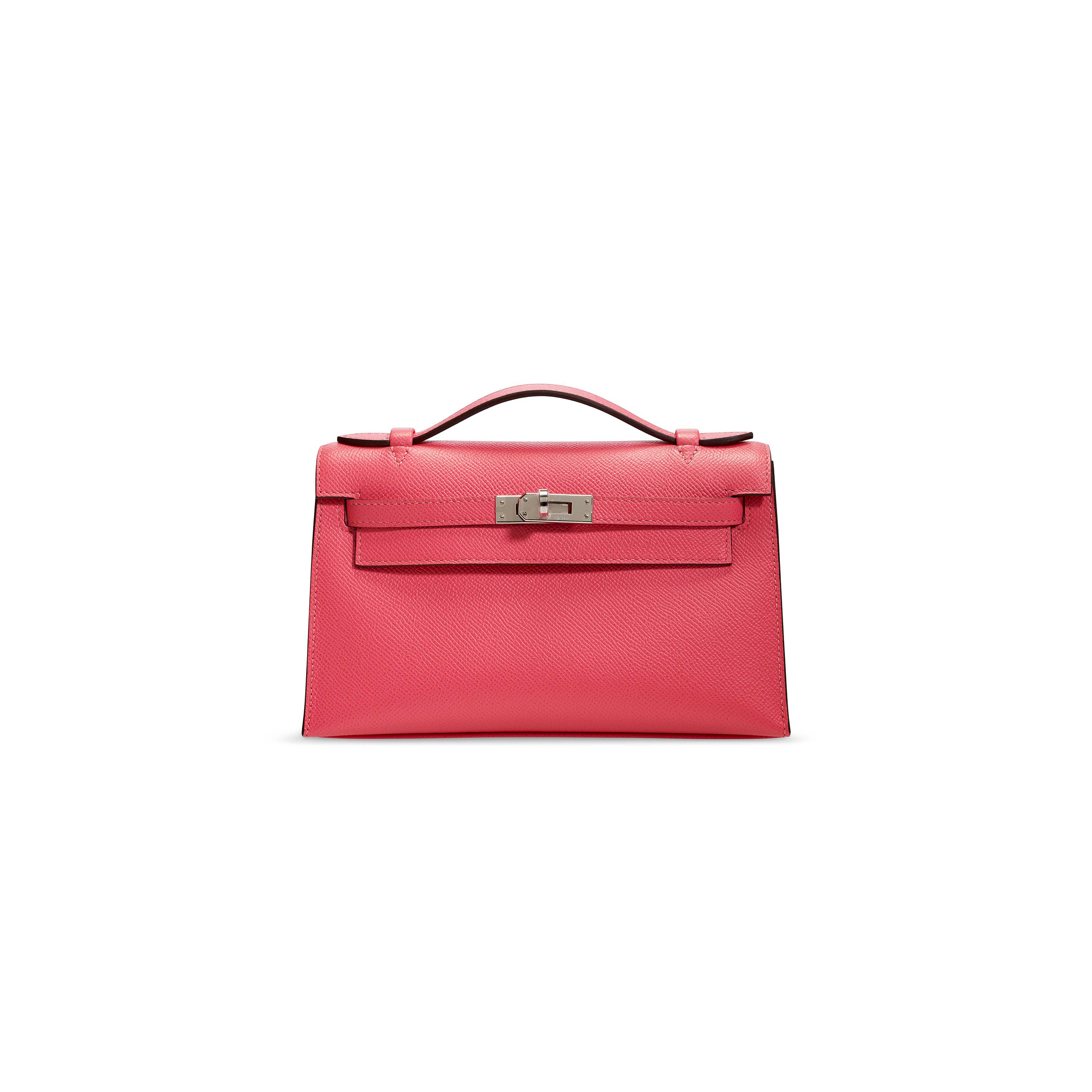 HERMES MASTER MINI KELLY EPSOM 8W ROSE AZALEE (22*14*7cm)